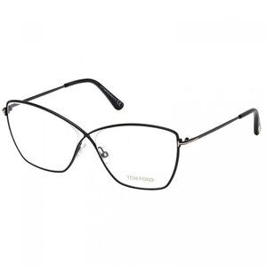 NEW TOM FORD EYEGLASSES BLACK WOMEN CAT EYE EYEWEAR